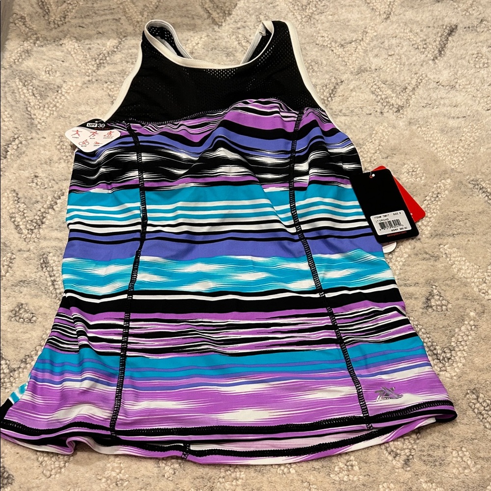 ZeroXposur Orchid Racerback Tank